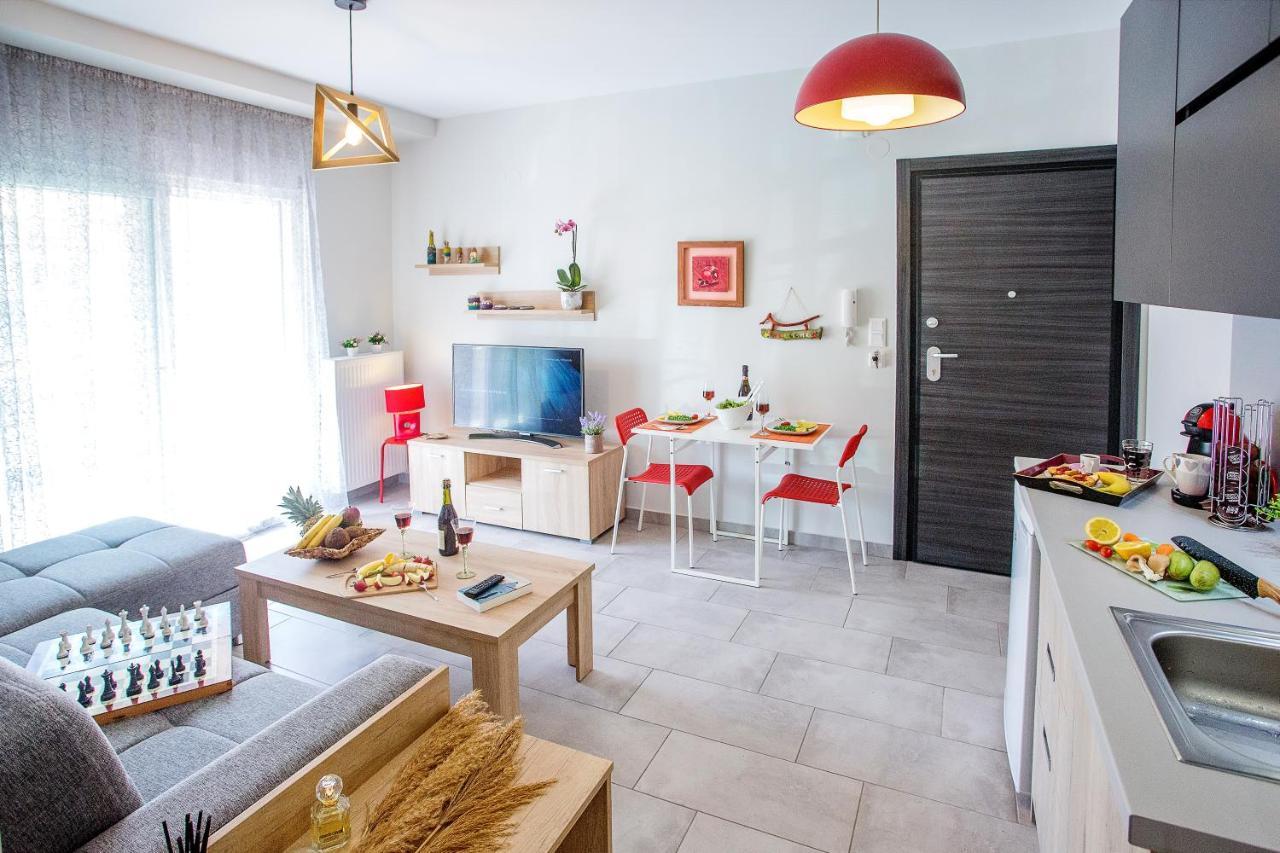Sun & Sea Luxury Apartment Néa Péramos Εξωτερικό φωτογραφία